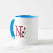 Dr. Seuss Cat in the Hat Paraplu Wandeling Monogra Mok (Voorkant links)