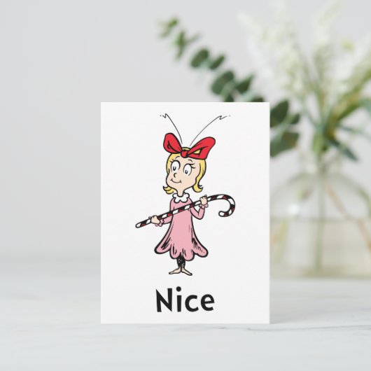 Dr. Seuss | Cindy-Lou, Nice Briefkaart (Staand voorkant)