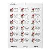 Dr. Seuss | Cindy-Lou, Nice Etiket (Full Sheet)