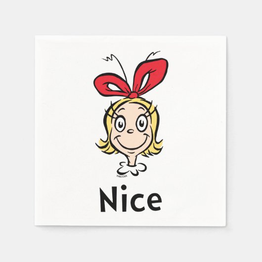 Dr. Seuss | Cindy-Lou, Nice Servet (Voorkant)