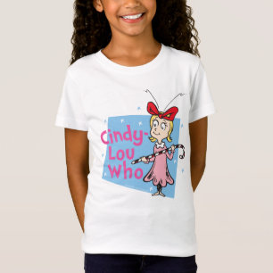 Dr. Seuss Cindy-Lou Who - Candy Cane T-shirt