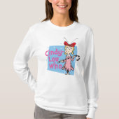 Dr. Seuss| Cindy-Lou Who - Candy Cane T-shirt (Voorkant)