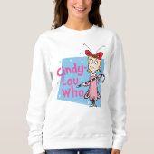 Dr. Seuss| Cindy-Lou Who - Candy Cane Trui (Voorkant)