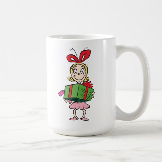 Dr. Seuss| Cindy-Lou Who - Holding Cadeau Koffiemok (Rechts)