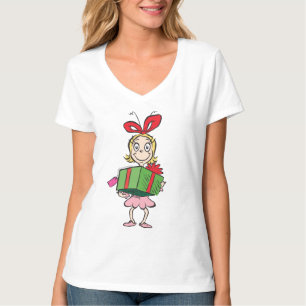 Dr. Seuss  Cindy-Lou Who - Holding Cadeau T-shirt