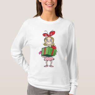 Dr. Seuss Cindy-Lou Who - Holding Cadeau T-shirt