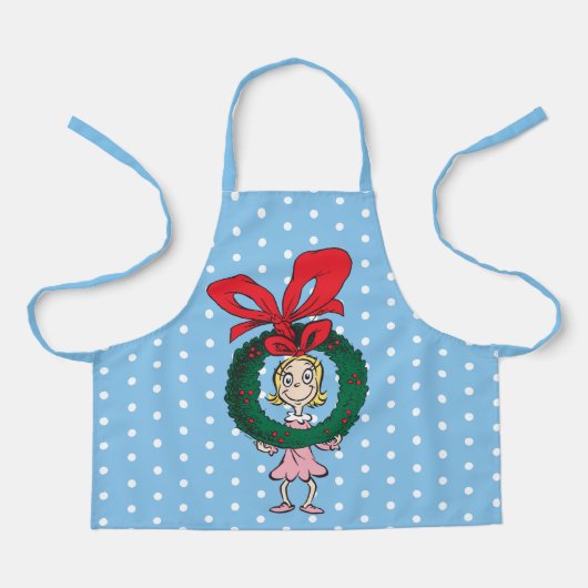 Dr. Seuss Cindy-Lou Who - Wreath Schort (Voorkant)