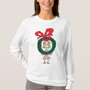 Dr. Seuss Cindy-Lou Who - Wreath T-shirt