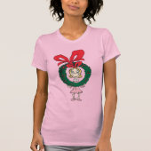 Dr. Seuss Cindy-Lou Who - Wreath T-shirt (Voorkant)