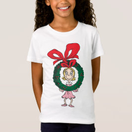 Dr. Seuss Cindy-Lou Who - Wreath T-shirt