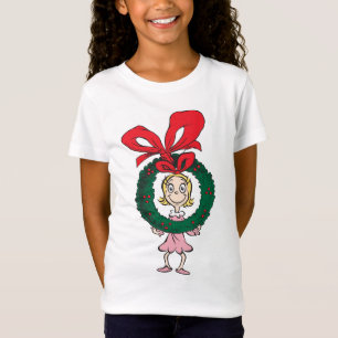 Dr. Seuss Cindy-Lou Who - Wreath T-shirt