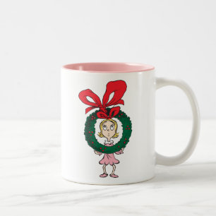 Dr. Seuss Cindy-Lou Who - Wreath Tweekleurige Koffiemok