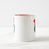 Dr. Seuss Cindy-Lou Who - Wreath Tweekleurige Koffiemok (Center)