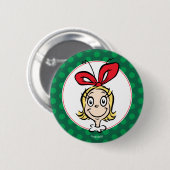 Dr. Seuss | Cindy-Lou Wie is Aardig Ronde Button 5,7 Cm (Voorkant /achterkant)