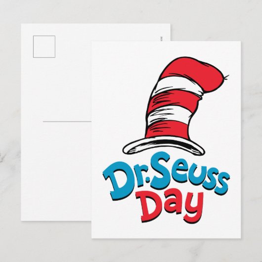 Dr. Seuss-dag Briefkaart (Voorkant / Achterkant)
