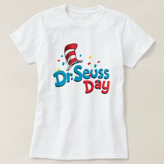 Dr. Seuss Dag| Confetti T-shirt (Design voorkant)