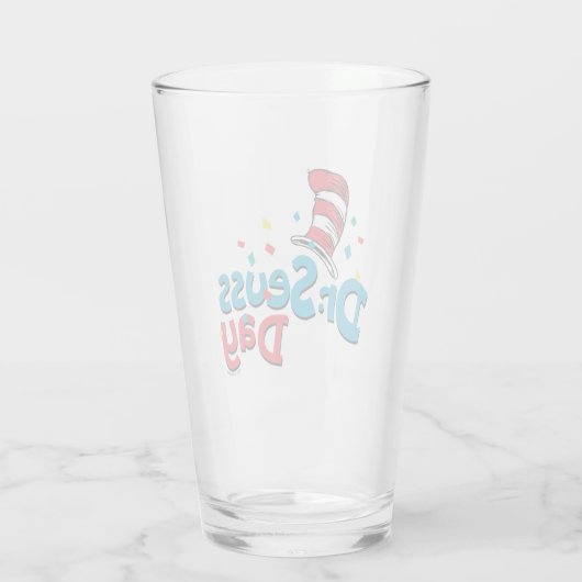 Dr. Seuss Day | CONFETTI Glas (Achterkant)