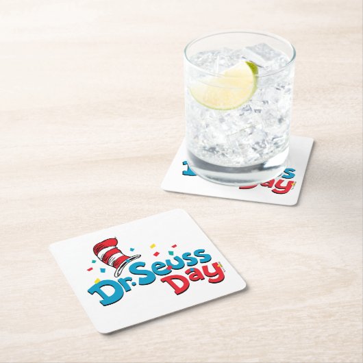 Dr. Seuss Day | CONFETTI Kartonnen Onderzetters (Insitu)