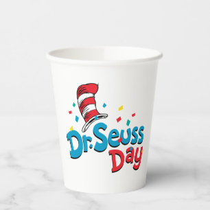 Dr. Seuss Day CONFETTI Papieren Bekers