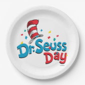 Dr. Seuss Day | CONFETTI Papieren Bordje (Voorkant)