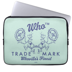 Dr. Seuss   De Finste Logo van Who-ville Laptop Sleeve