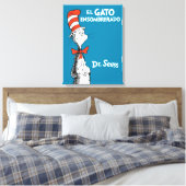 Dr. Seuss De Gekke Hoedenkat Spaans Canvas Afdruk (Insitu (Slaapkamer))