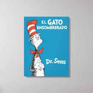 Dr. Seuss De Gekke Hoedenkat Spaans Canvas Afdruk