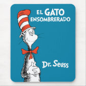 Dr. Seuss De Gekke Hoedenkat Spaans Muismat (Voorkant)
