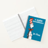 Dr. Seuss De Gekke Hoedenkat Spaans Notitieboek (Binnen)