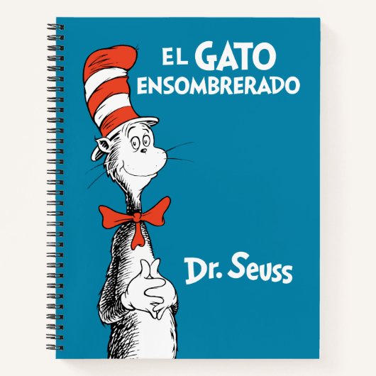 Dr. Seuss De Gekke Hoedenkat Spaans Notitieboek (Voorkant)