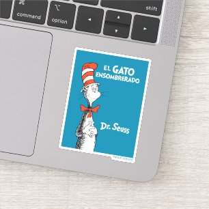 Dr. Seuss De Gekke Hoedenkat Spaans Sticker