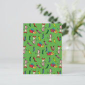 Dr. Seuss | De Grinch | Cindy-Lou Who Patroon Briefkaart (Staand voorkant)