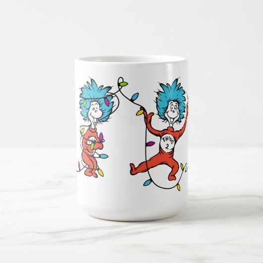 Dr. Seuss | De Grinch | Dans 1 en Thing 2 Koffiemok (Center)