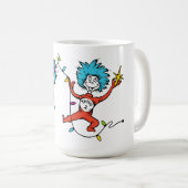 Dr. Seuss | De Grinch | Ding 1 & Ding 2 Dansen Koffiemok (Voorkant rechts)