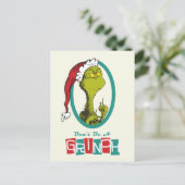 Dr. Seuss | De Grinch Feestdagenkaart (Staand voorkant)