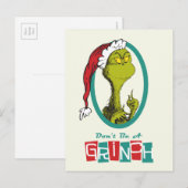 Dr. Seuss | De Grinch Feestdagenkaart (Voorkant / Achterkant)