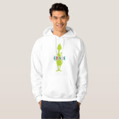 Dr. Seuss | De Grinch - Groene Silhouet Hoodie (Voorkant volledig)