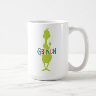 Dr. Seuss De Grinch - Groene Silhouet Koffiemok