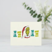 Dr. Seuss | De Grinch - Ho Ho Ho Briefkaart (Staand voorkant)