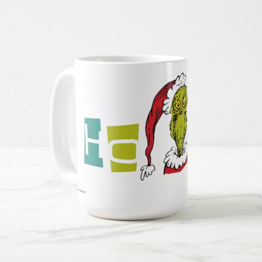 Dr. Seuss| De Grinch - Ho Ho Ho Koffiemok (Voorkant links)