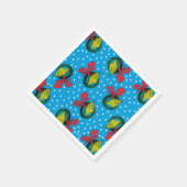 Dr. Seuss | De Grinch | Kerstvormig patroon Servet (Hoek)