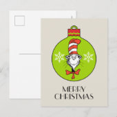 Dr. Seuss | De Grinch | Klassieker De Kat in de Ho Feestdagenkaart (Voorkant / Achterkant)