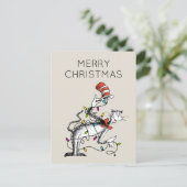 Dr. Seuss | De Grinch | Kwijting in de Ha Feestdagenkaart (Staand voorkant)