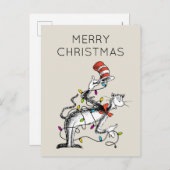 Dr. Seuss | De Grinch | Kwijting in de Ha Feestdagenkaart (Voorkant / Achterkant)