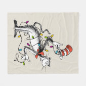 Dr. Seuss | De Grinch | Kwijting in de Ha Fleece Deken (Voorkant (Horizontaal))