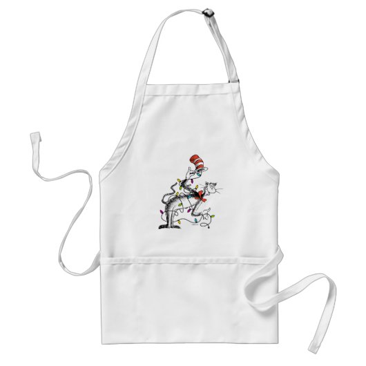 Dr. Seuss | De Grinch | Kwijting in de Ha Standaard Schort (Voorkant)