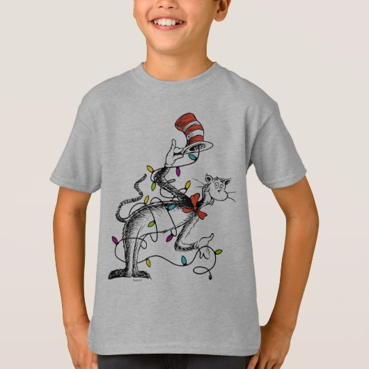 Dr. Seuss | De Grinch | Kwijting in de Ha T-shirt (Voorkant)