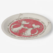 Dr. Seuss | De Grinch | Maximale kerstprijs Papieren Bordje (Gekanteld)