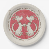 Dr. Seuss | De Grinch | Maximale kerstprijs Papieren Bordje (Voorkant)