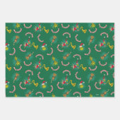 Dr. Seuss | De Grinch | Merry Grinchmas Pattern Inpakpapier Vel (Voorkant 2)